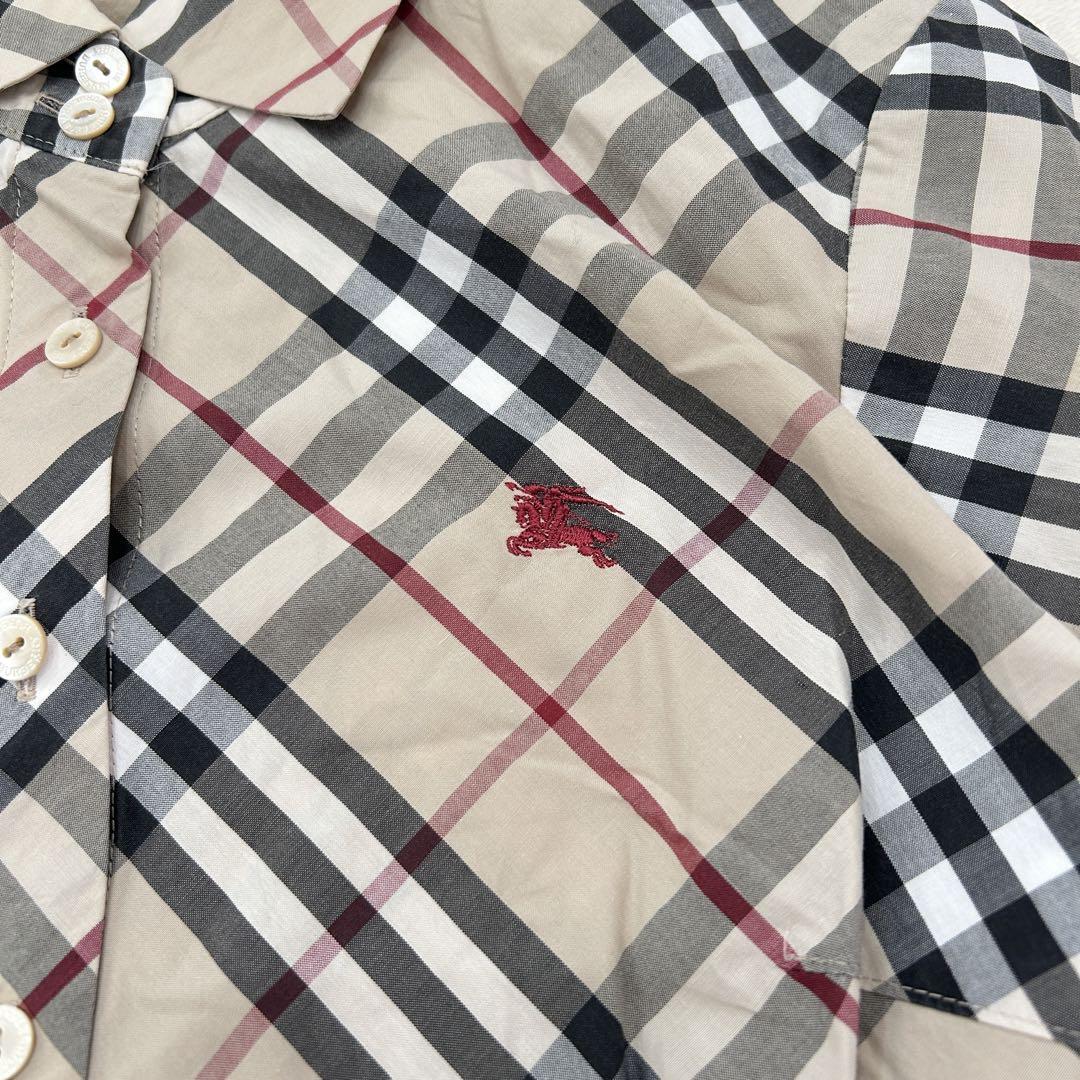 良品】Burberry's 長袖シャツ ノバチェック シャドーホース 総柄 良品】Burberry's 長袖シャツ ノバチェック シャドーホース 総柄
