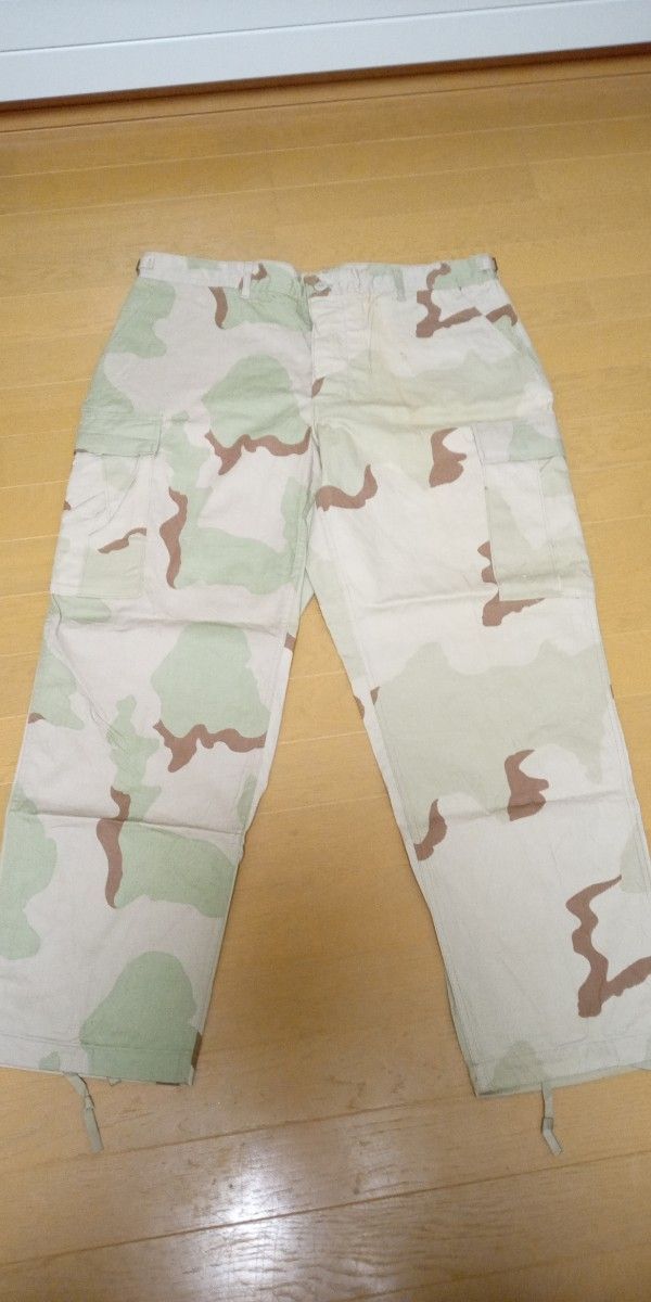 米軍 3cデザートカモ BDUパンツ L-S