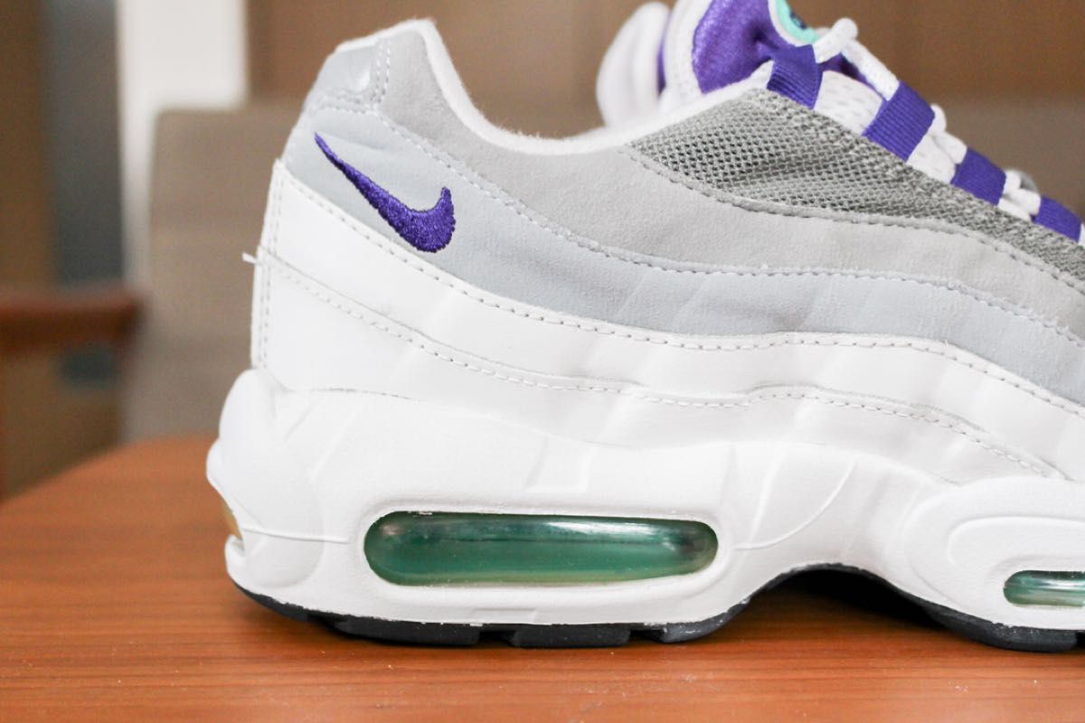 NIKE AIR MAX 95 ホワイト パープル 26 0|Yahoo!フリマ(旧 NIKE AIR MAX 95 ホワイト パープル 26 0|Yahoo!フリマ(旧