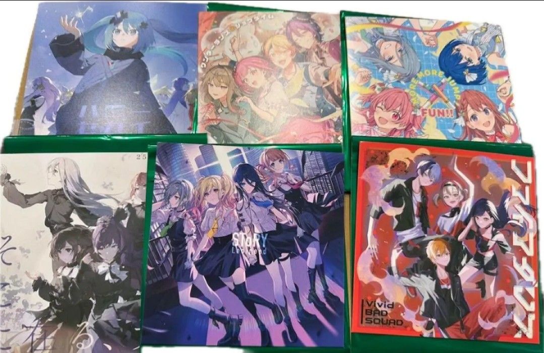 劇場版 プロジェクトセカイ プロセカ 入場者特典 CD 全6種 劇場版 プロジェクトセカイ プロセカ 入場者特典 CD 全6種