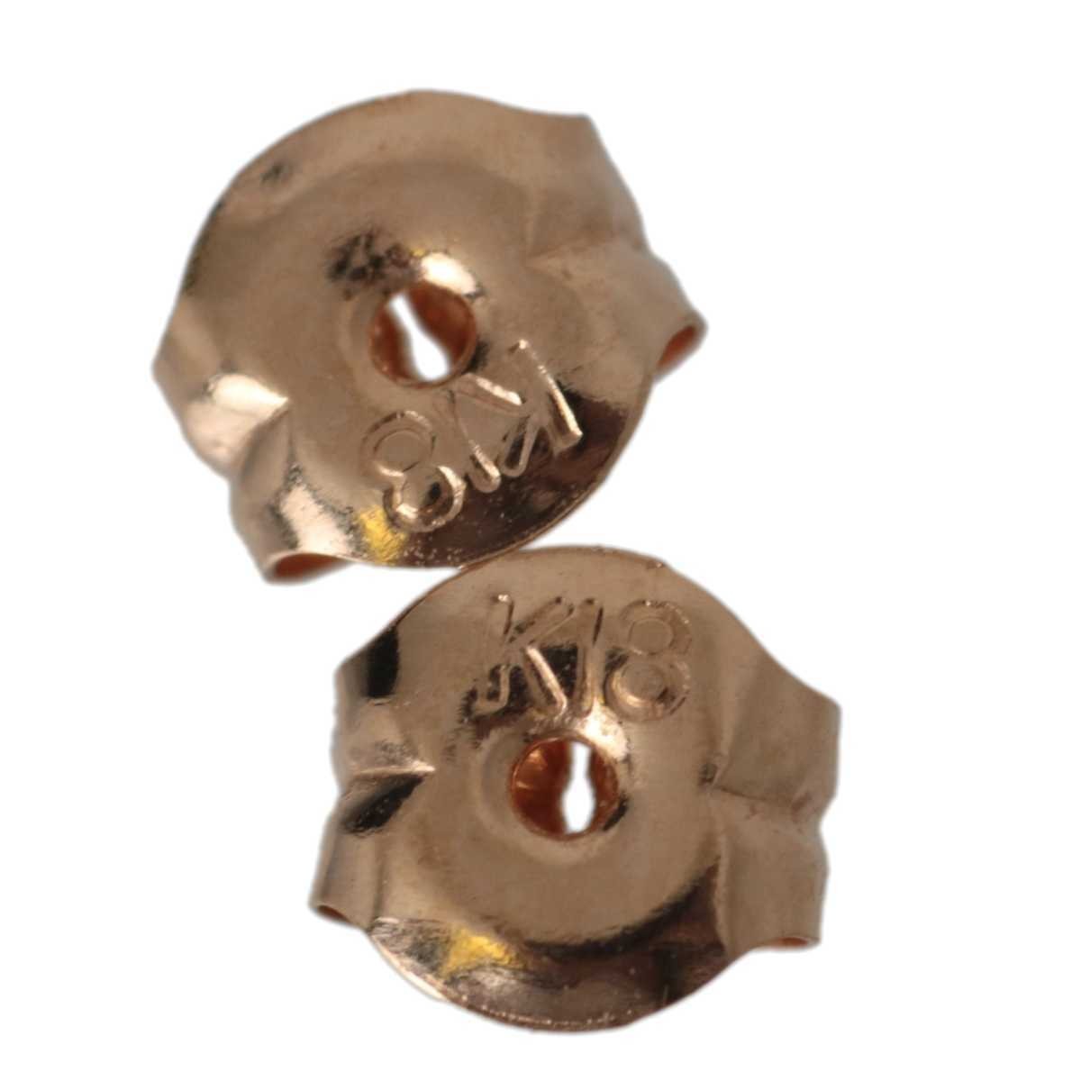 『5年保証』 メレダイヤ付きハートデザインピアス 両耳計0.02ct K18/18金 ピンクゴールド台