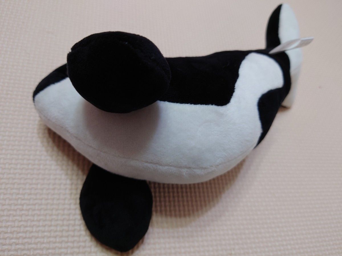 ぬいぐるみ 名古屋港水族館 シャチ 25周年 記念 刺繍入り|Yahoo ぬいぐるみ 名古屋港水族館 シャチ 25周年 記念 刺繍入り|Yahoo