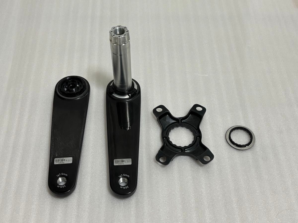 LEXON 超軽量カーボンクランク 167 5mm dub対応 スパイダー LEXON 超軽量カーボンクランク 167 5mm dub対応 スパイダー