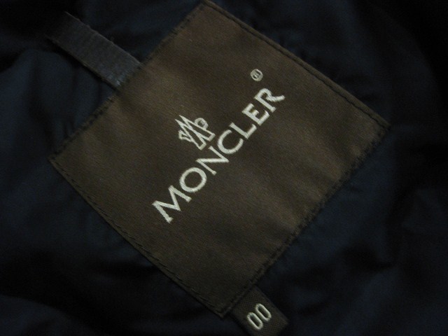 名作 本物 高級 国内正規品 MONCLER モンクレール ダウンジャケット ブラック NERO 黒 00 茶タグ ペッパージャパン