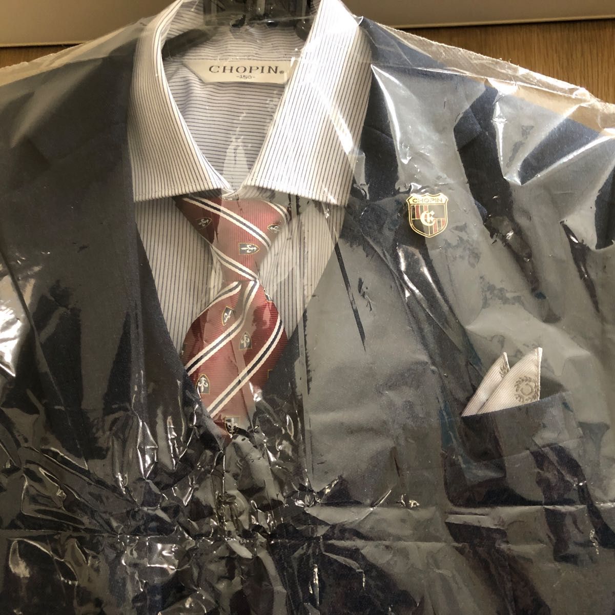 美品 CHOPIN ショパン 150 スリムスリーピーススーツ 5点セット 美品 CHOPIN ショパン 150 スリムスリーピーススーツ 5点セット