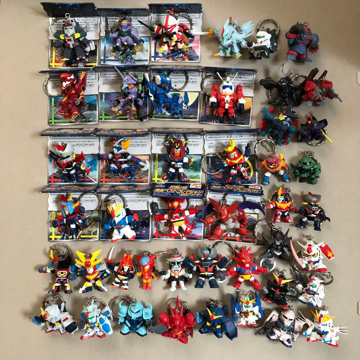 スーパーロボット大戦 キーホルダー ガンダム マジンガーZ