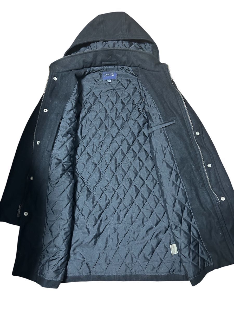 90S 青タグ 紺タグJ CREW ウールコート ジェイクルー 無地 90S 青タグ 紺タグJ CREW ウールコート ジェイクルー 無地