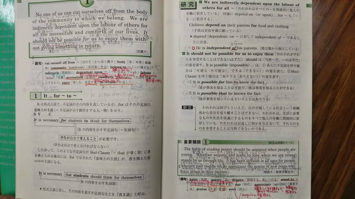 某進学塾の英語長文読解メソッド「猫でもわかる直訳」を施した基礎英文問題精講　中原道喜　英語学習最後の裏ワザ