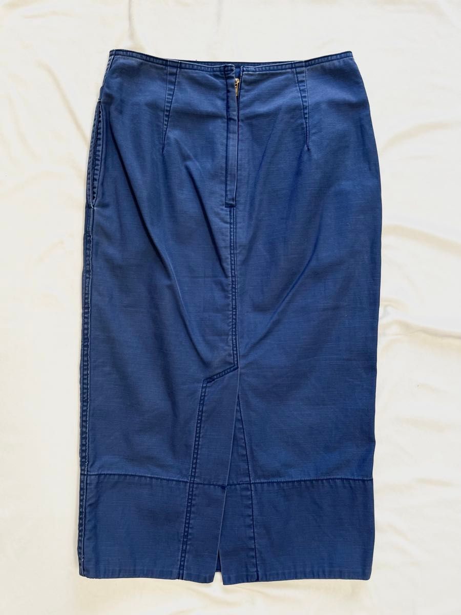 美品マディソンブルー MADISONBLUE バックサテンタイトロング 美品マディソンブルー MADISONBLUE バックサテンタイトロング