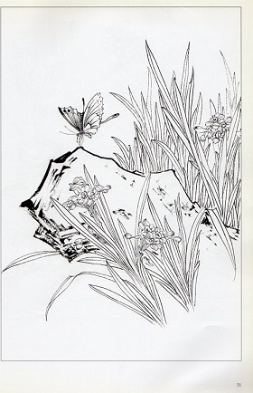 ヤフオク 冬の花画稿 工筆画白描教学示範 ヤフオク 冬の花画稿 工筆画白描教学示範