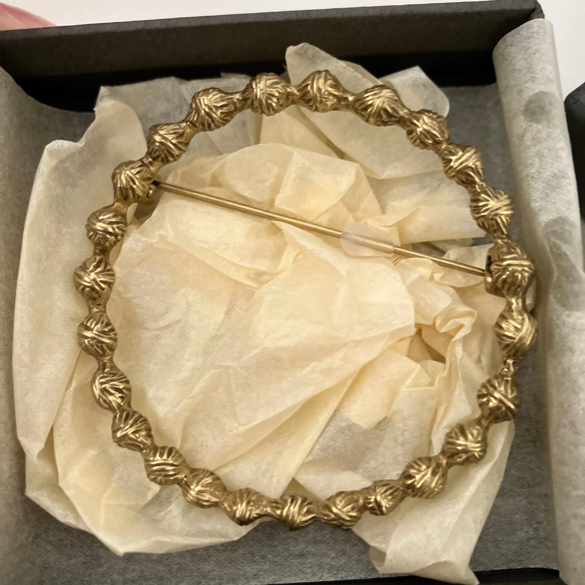 ミナペルホネン 正規品 タンバリン ブローチ ゴールド ミナペルホネン 正規品 タンバリン ブローチ ゴールド