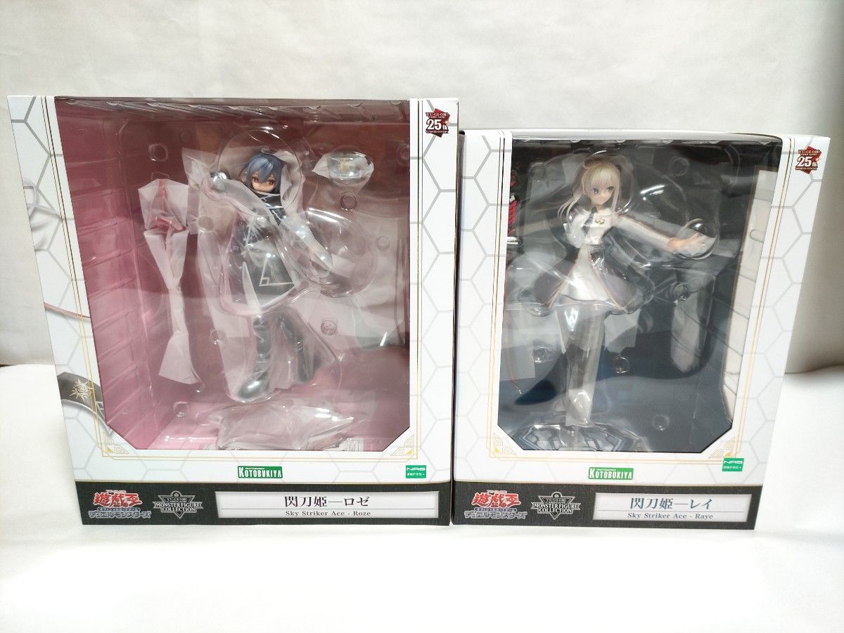 コトブキヤ 遊戯王 閃刀姫レイ&ロゼ フィギュア 未開封