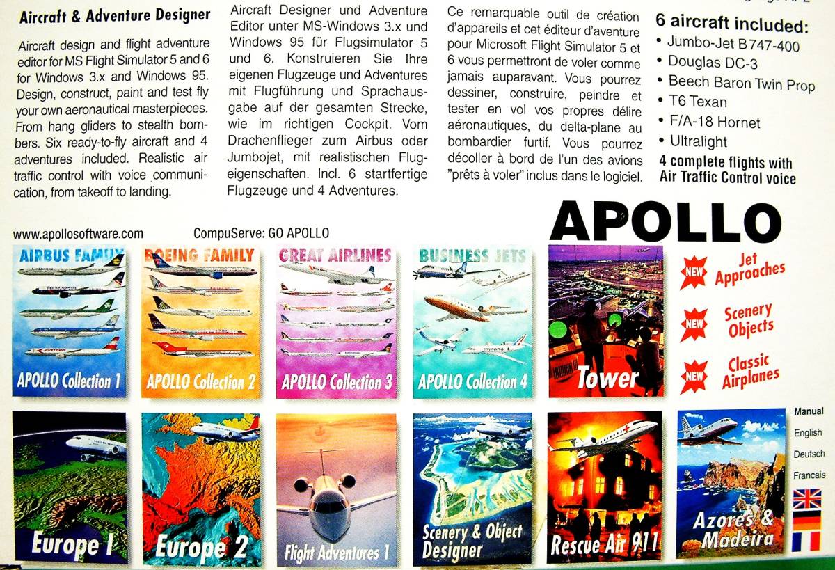 4568】Apollo Flight Simulator用FlightShop アポロ フライト 4568】Apollo Flight Simulator用FlightShop アポロ フライト