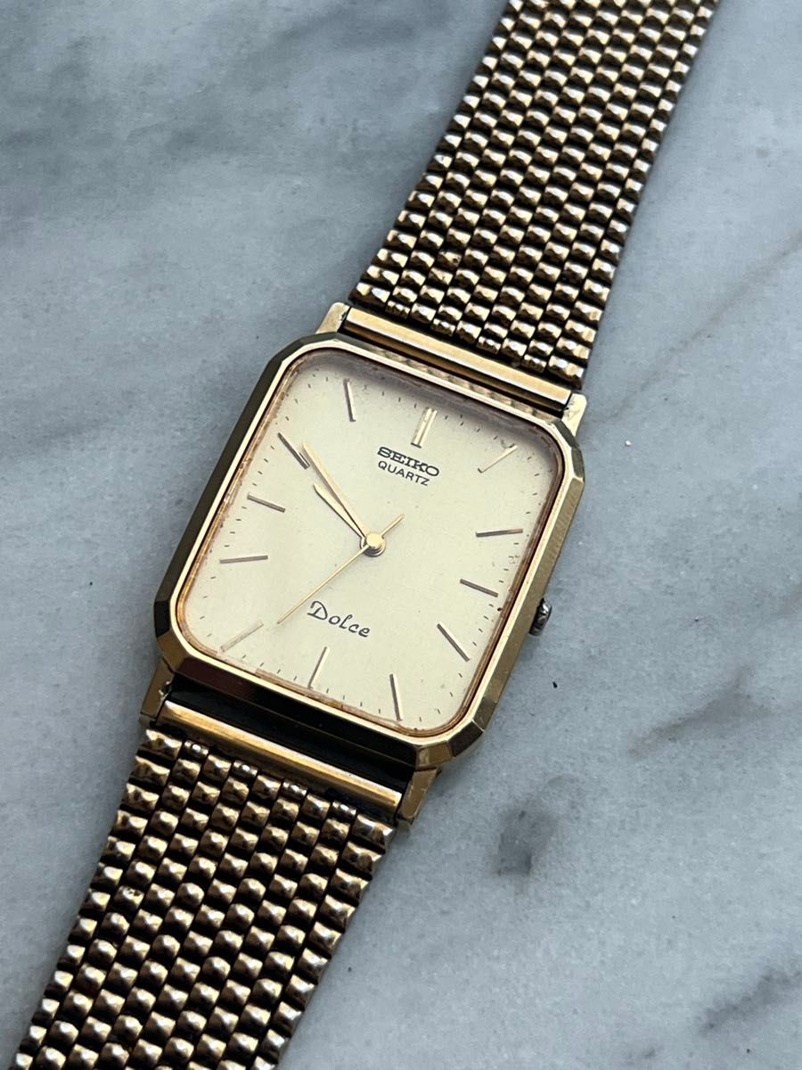 電池交換済み】 SEIKO Dolce セイコー ドルチェ ヴィンテージ 電池交換済み】 SEIKO Dolce セイコー ドルチェ ヴィンテージ