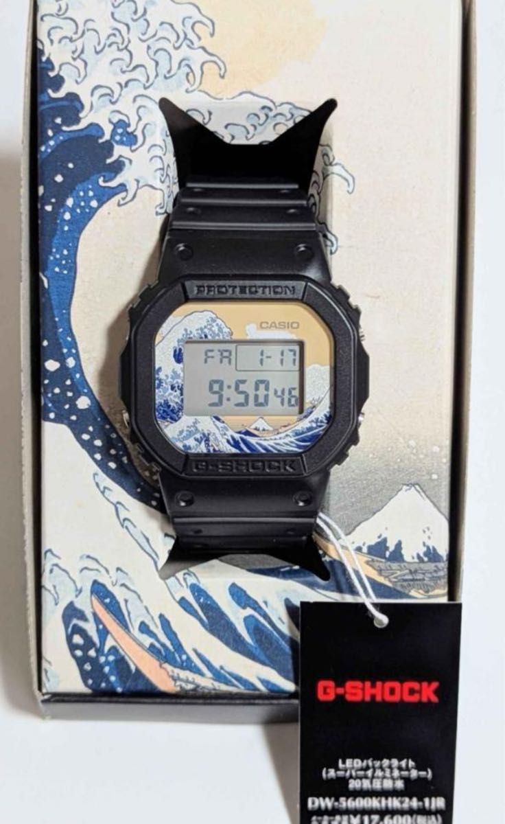 G-SHOCK(Gショック)浮世絵画家「葛飾北斎」DW-5600KHK24-1JR G-SHOCK(Gショック)浮世絵画家「葛飾北斎」DW-5600KHK24-1JR