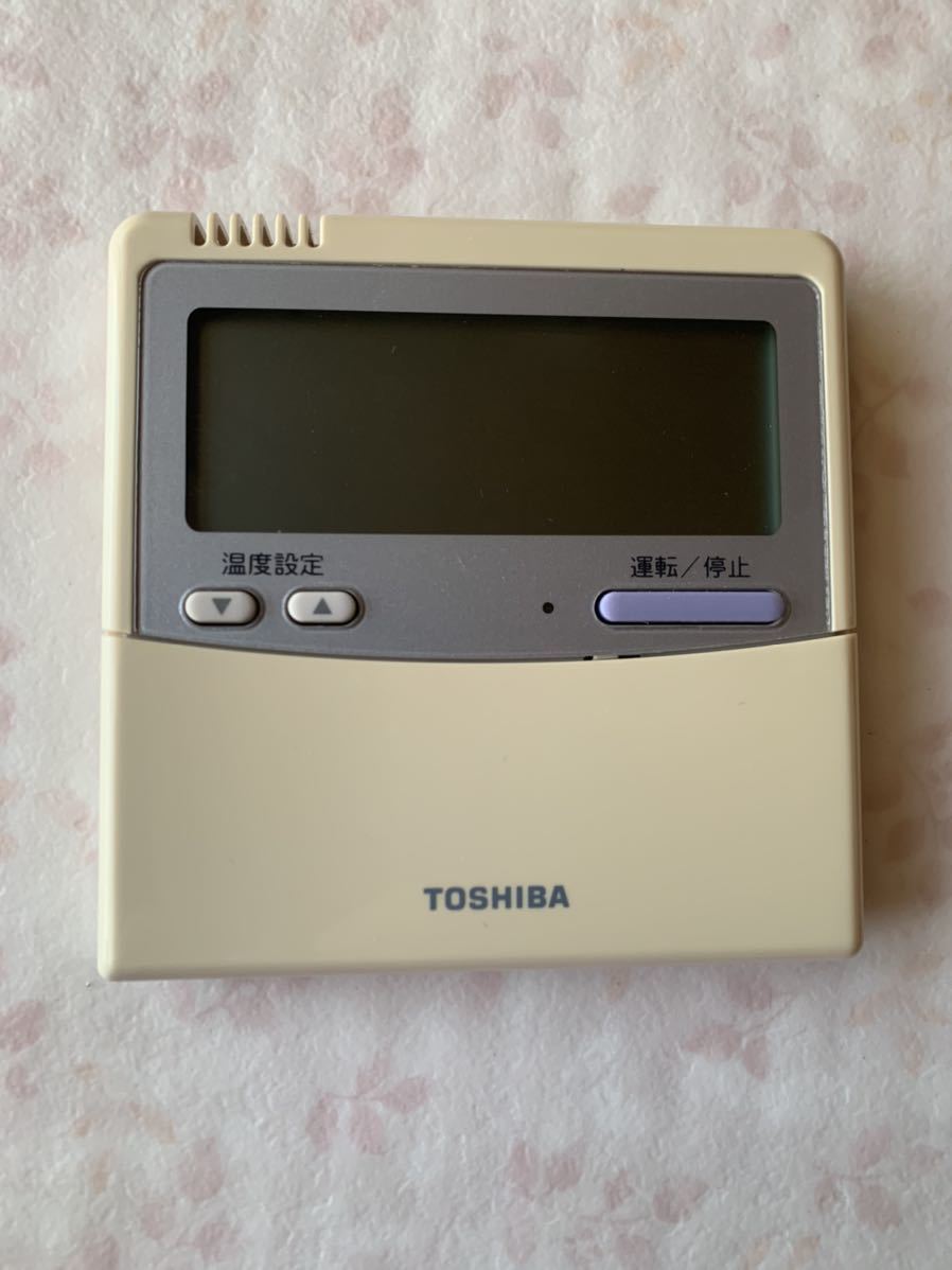 TOSHIBA 東芝 業務用エアコン用 リモコン RBC-AMT32（SX-A4E)　業務用 パッケージ 有線リモコン 中古 通電動作未確認 ジャンク品 送料225円