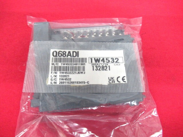 未開封品 Mitsubishi 三菱電機 Q68ADI デジタル変換ユニット 未開封品 Mitsubishi 三菱電機 Q68ADI デジタル変換ユニット