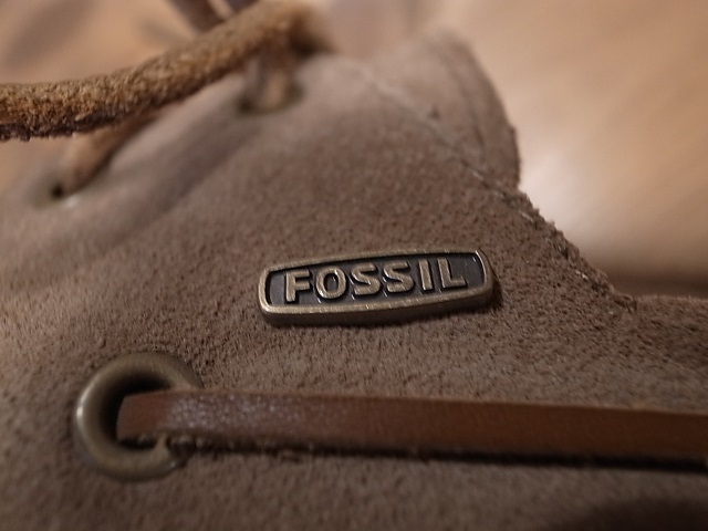  прекрасный товар Fossil FOSSIL кожа обувь замша deck shoes кожа обувь 10 примерно 28.