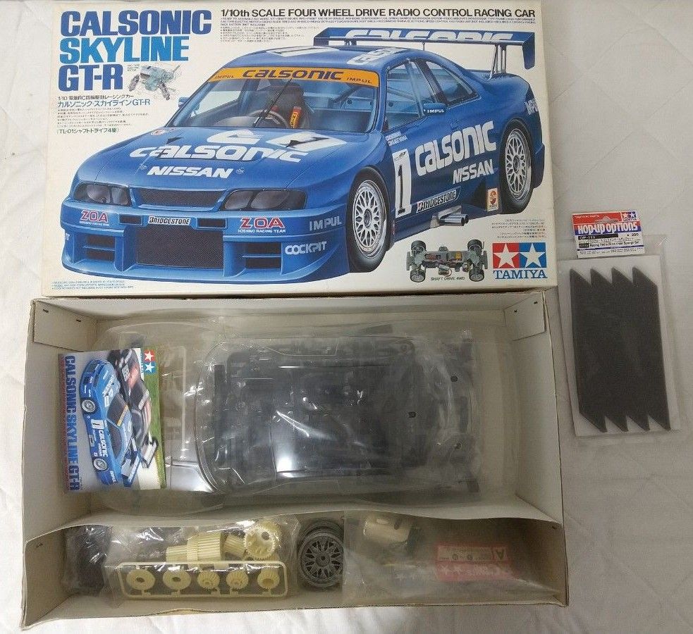 タミヤ 1/10 カルソニック スカイライン GT-R R33 TL-01 TAMIYA タミヤ 1/10 カルソニック スカイライン GT-R R33 TL-01 TAMIYA