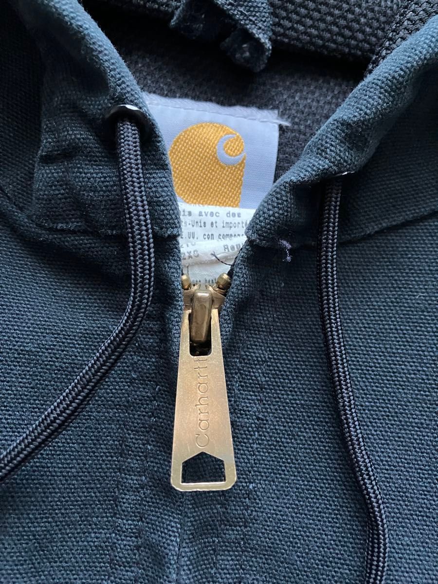 レア 90s USA製 Carhartt カーハート アクティブジャケット 企業 レア 90s USA製 Carhartt カーハート アクティブジャケット 企業