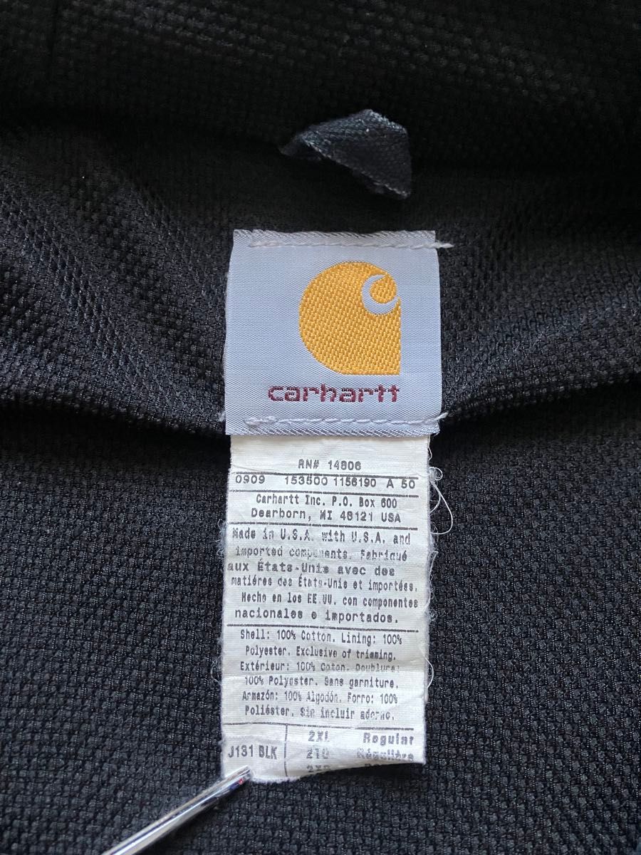 レア 90s USA製 Carhartt カーハート アクティブジャケット 企業 レア 90s USA製 Carhartt カーハート アクティブジャケット 企業