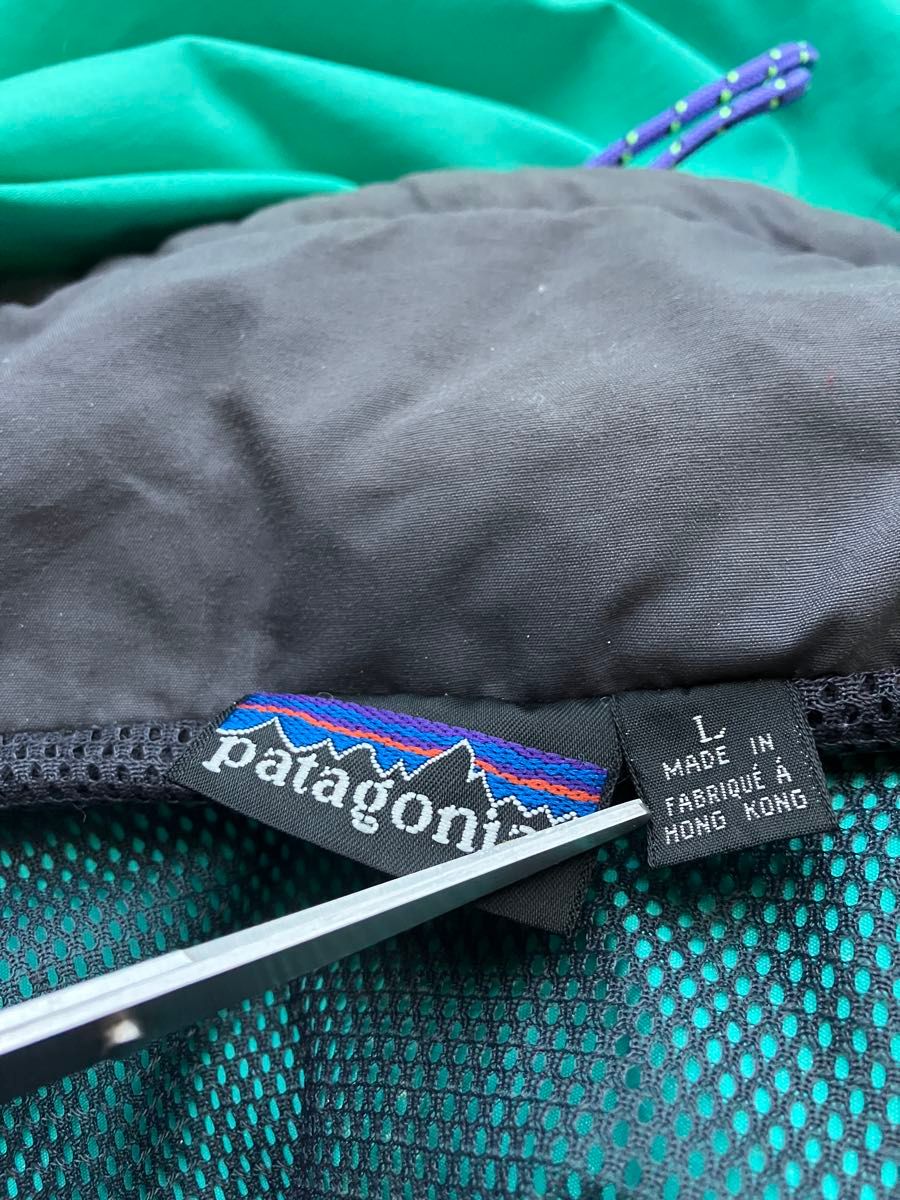 レア 90s Patagonia パタゴニア ハーフジップナイロンジャケット レア 90s Patagonia パタゴニア ハーフジップナイロンジャケット