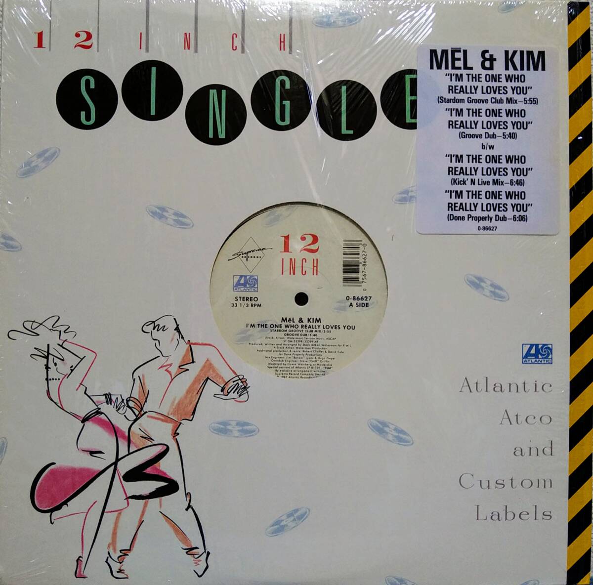【12's Euro Beat】Mel & Kim「I'm The One Who Really Loves You」オリジナル US盤 シュリンク付！