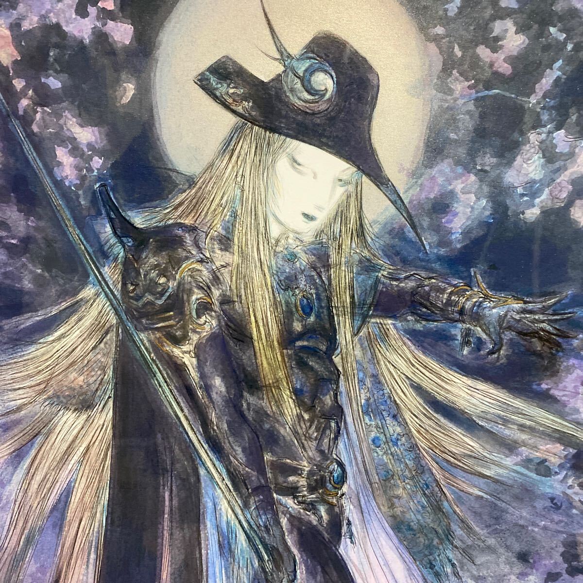 天野喜孝 版画 ジクレ 【楓】 アールビバン ED 1/300 保証書 天野喜孝 版画 ジクレ 【楓】 アールビバン ED 1/300 保証書