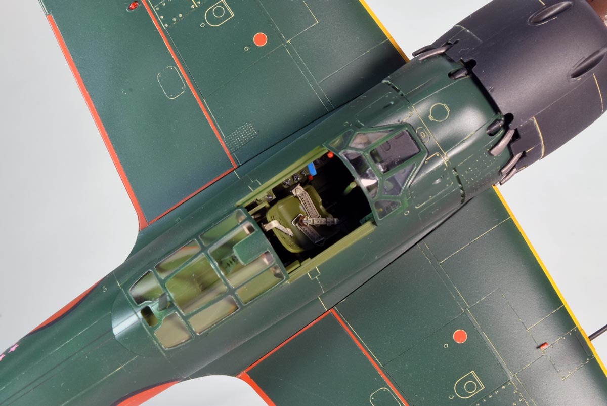 atsudra工房完成品】1/32 零戦52型 第253海軍航空隊 岩本 atsudra工房完成品】1/32 零戦52型 第253海軍航空隊 岩本