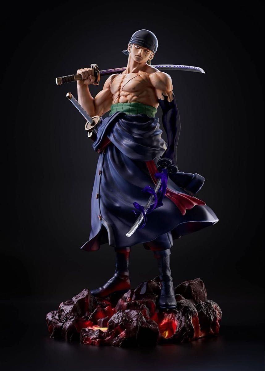 ワンピース】ゾロ 超特大71cm ガレージキットフィギュア ワンピース】ゾロ 超特大71cm ガレージキットフィギュア