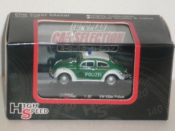 * 1/87 HIGHSPEED VW Kafer Polizei