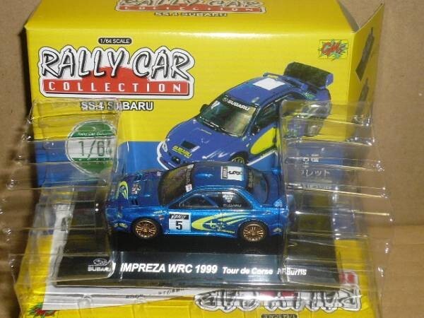 CM’s 1/64ラリ-カ-SS.4スバルインプレッサWRC1999ツ-ルデコルス