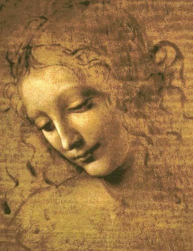 16184 1500ピース ジグソーパズル イタリア発売 レオナルド・ダ・ヴィンチ: ほつれ髪の女性_画像1