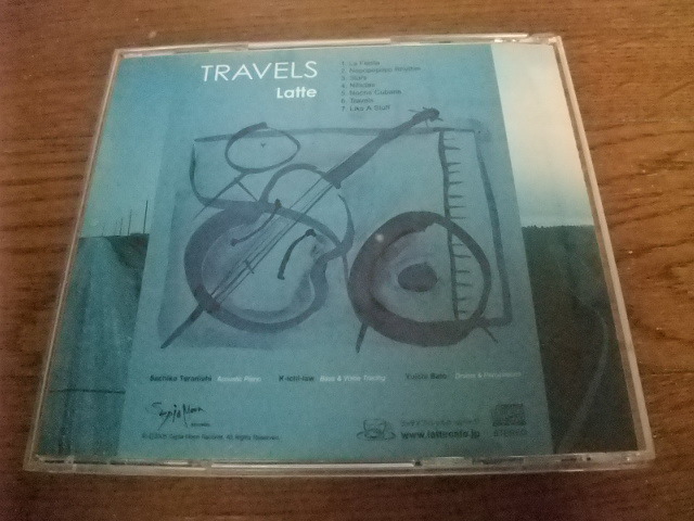 即決　CD　TRAVELS　Latte　送料185円_画像2