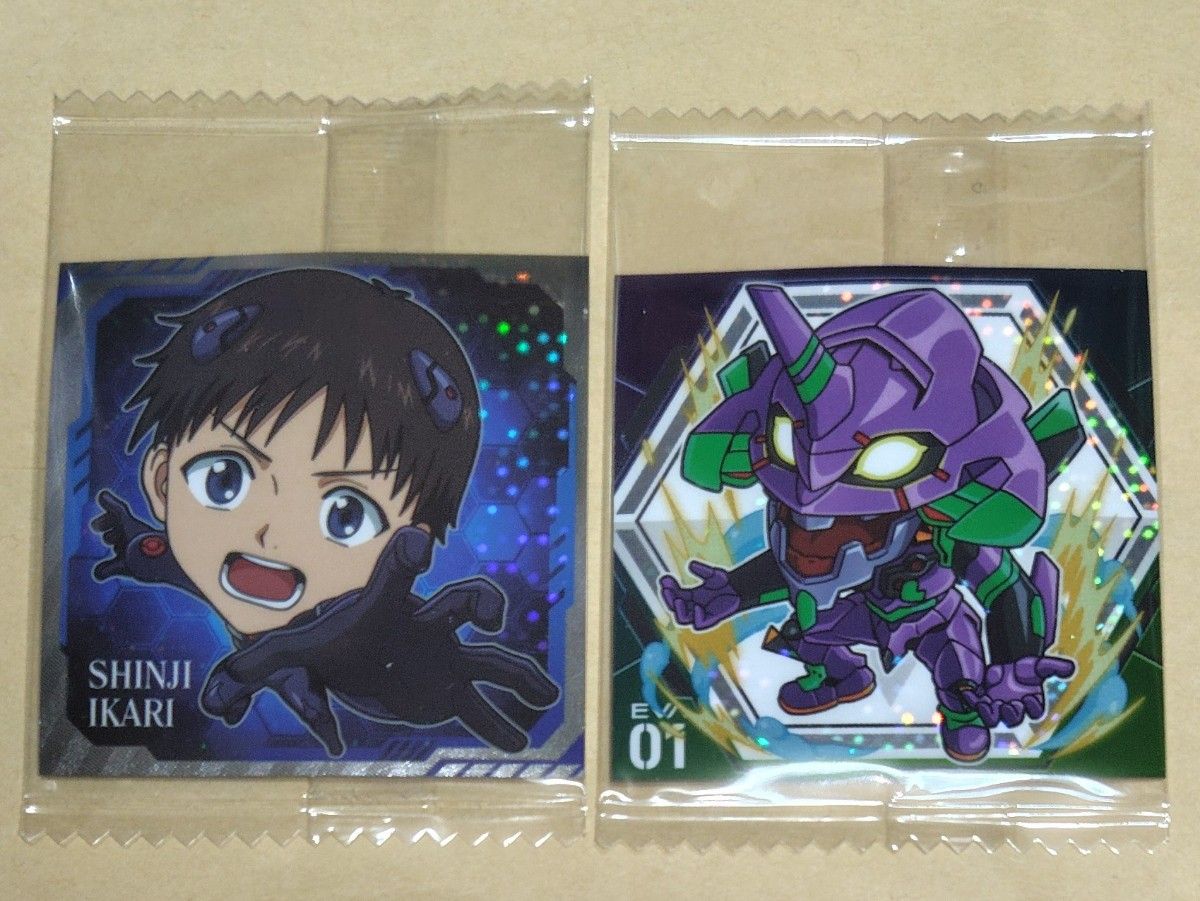 ヱヴァンゲリヲン ウエハースシール 碇シンジ&エヴァンゲリオン ヱヴァンゲリヲン ウエハースシール 碇シンジ&エヴァンゲリオン