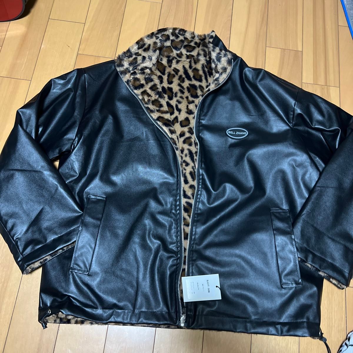 最終価格 ギャル レザーヒョウ柄アウター|Yahoo!フリマ(旧 最終価格 ギャル レザーヒョウ柄アウター|Yahoo!フリマ(旧