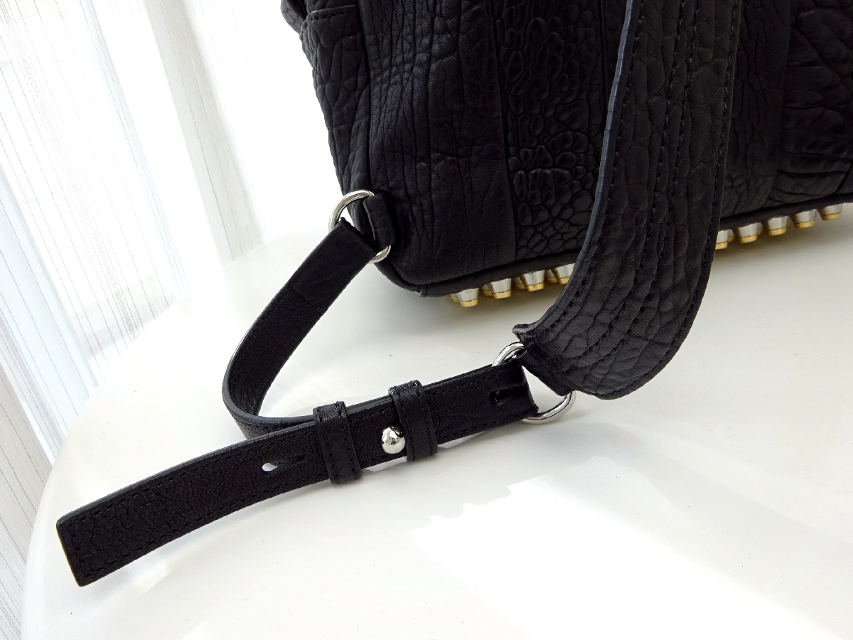 ALEXANDER WANG / アレキサンダーワン 『 DUMBO ダンボ 』 上質ラムレザー バックパック リュック バッグ 保存袋付き