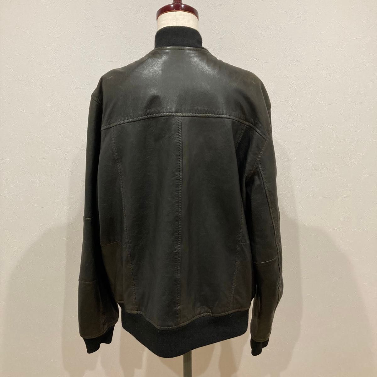 OLDGAP レザー ボンバージャケット オールドギャップ MA-1 OLDGAP レザー ボンバージャケット オールドギャップ MA-1