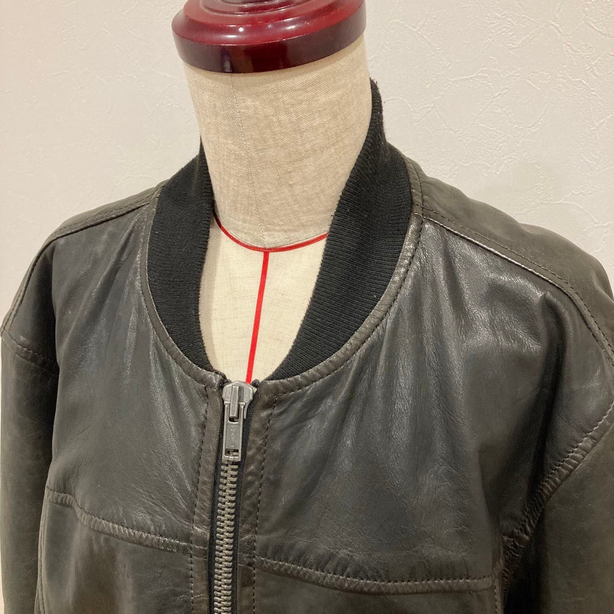 OLDGAP レザー ボンバージャケット オールドギャップ MA-1 OLDGAP レザー ボンバージャケット オールドギャップ MA-1