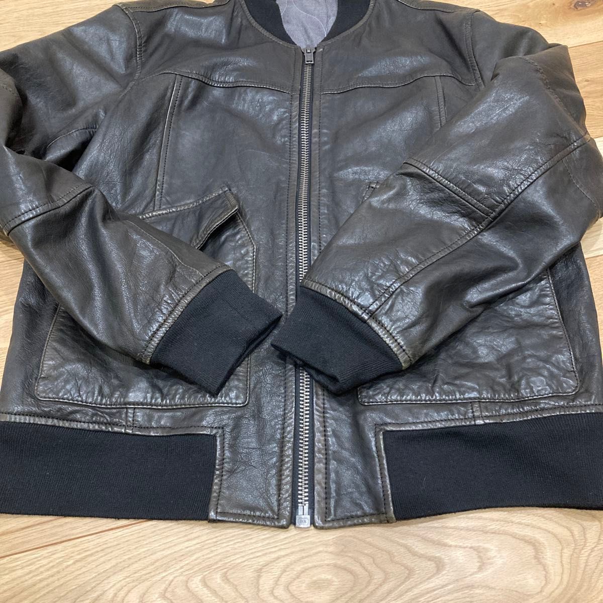 OLDGAP レザー ボンバージャケット オールドギャップ MA-1 OLDGAP レザー ボンバージャケット オールドギャップ MA-1