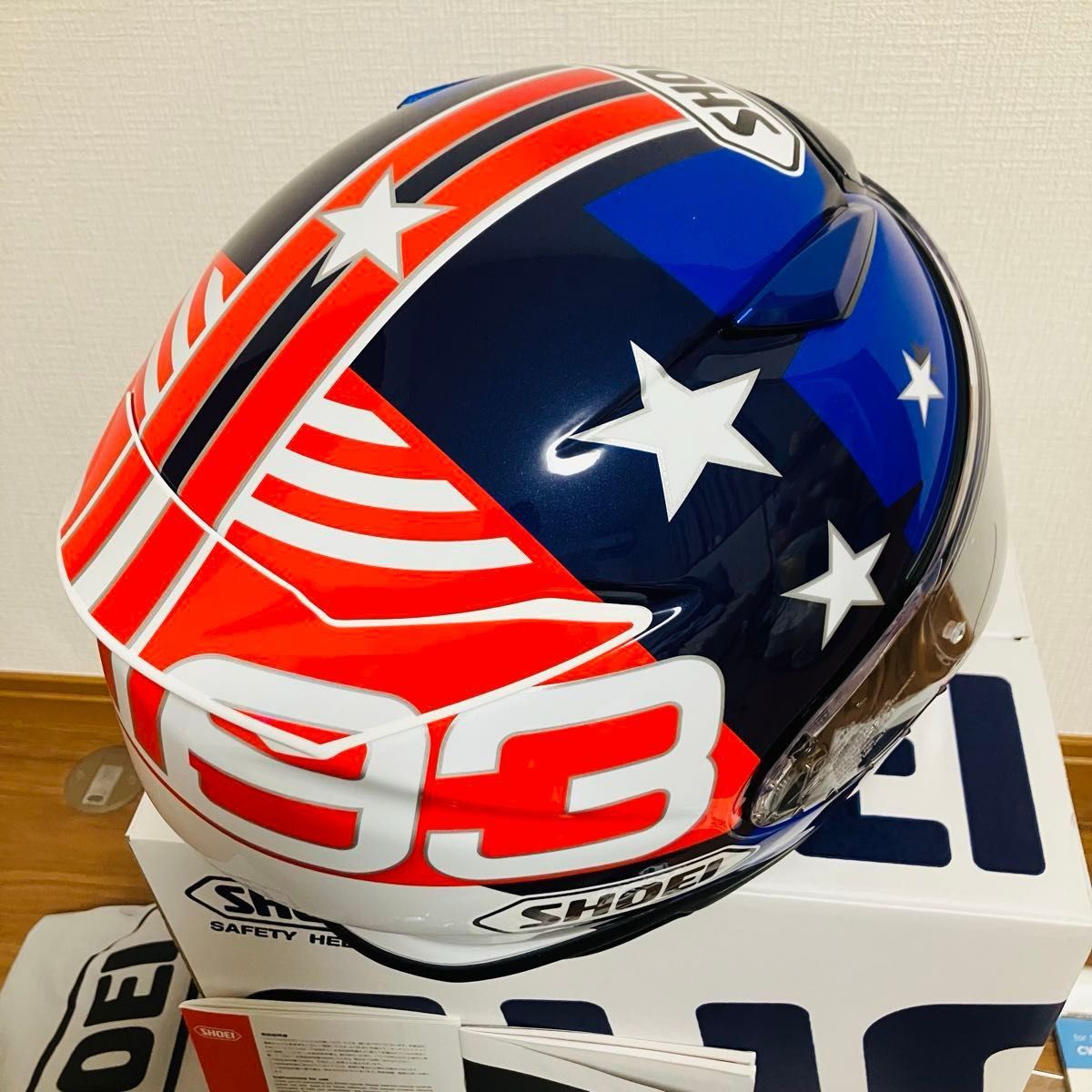 値下 限定品 ほぼ未使用 2024年7月購入 SHOEI Z-8 MARQUEZ 値下 限定品 ほぼ未使用 2024年7月購入 SHOEI Z-8 MARQUEZ