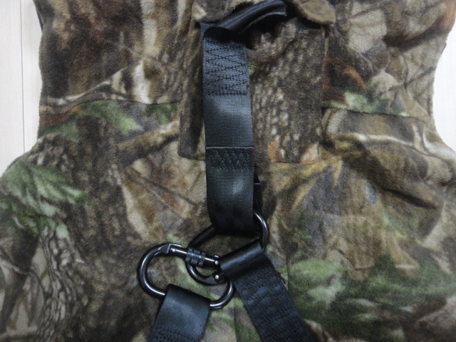 * rare!ROCKY Rocky company hunting for fleece the best!* falling prevention Harness attaching * camouflage -ju pattern x orange color 