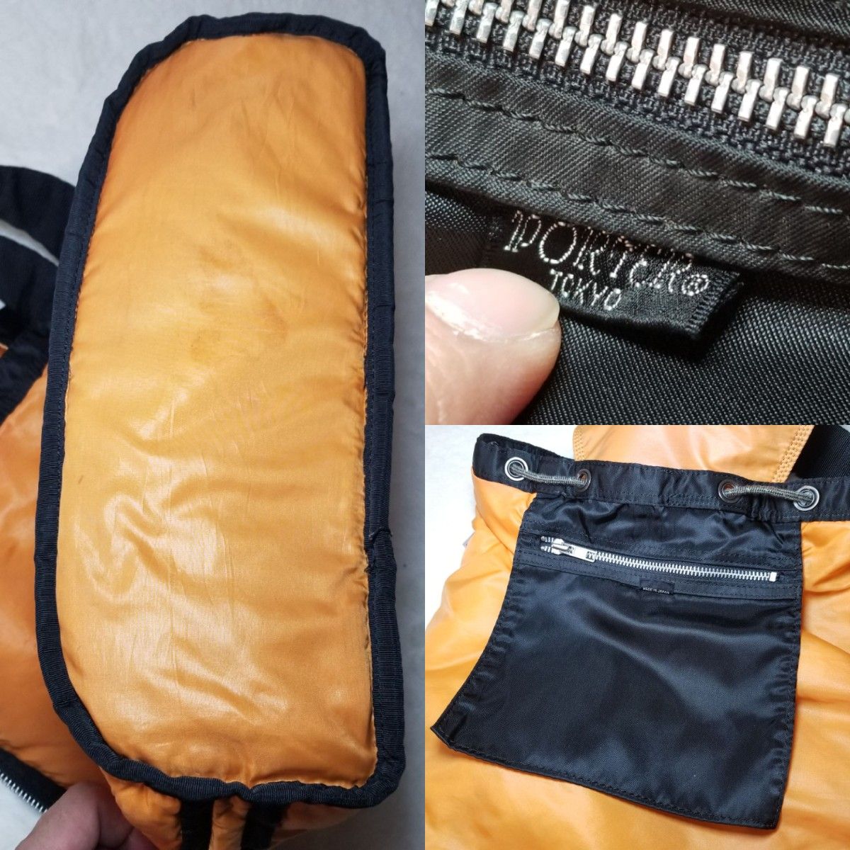 美品 ポーター タンカー リュック バックパック ブラック 吉田 美品 ポーター タンカー リュック バックパック ブラック 吉田