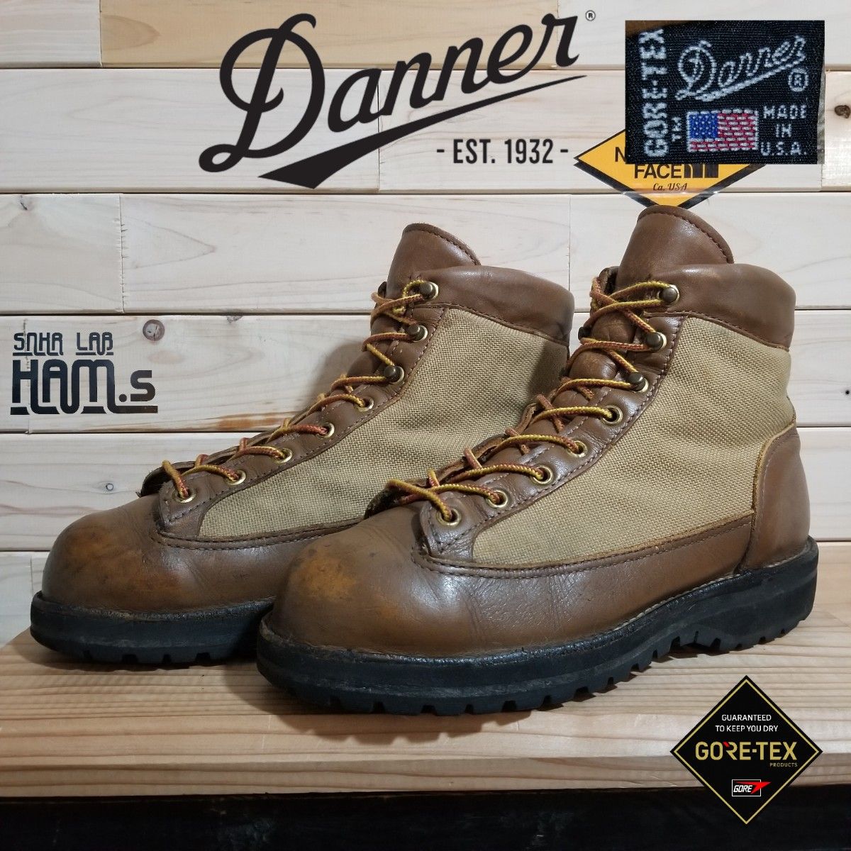 ダナー Gore-Tex ダナーライト 25 超希少 90年代 初期 Danner ダナーライト GORE-TEX 25 0 Vintage