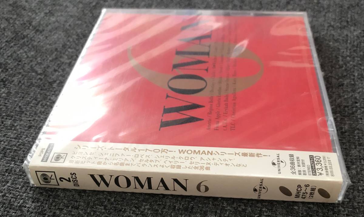 新品未開封ＣＤ☆ オムニバス WOMAN(6)。.(2004/09/23)/MHCP475..