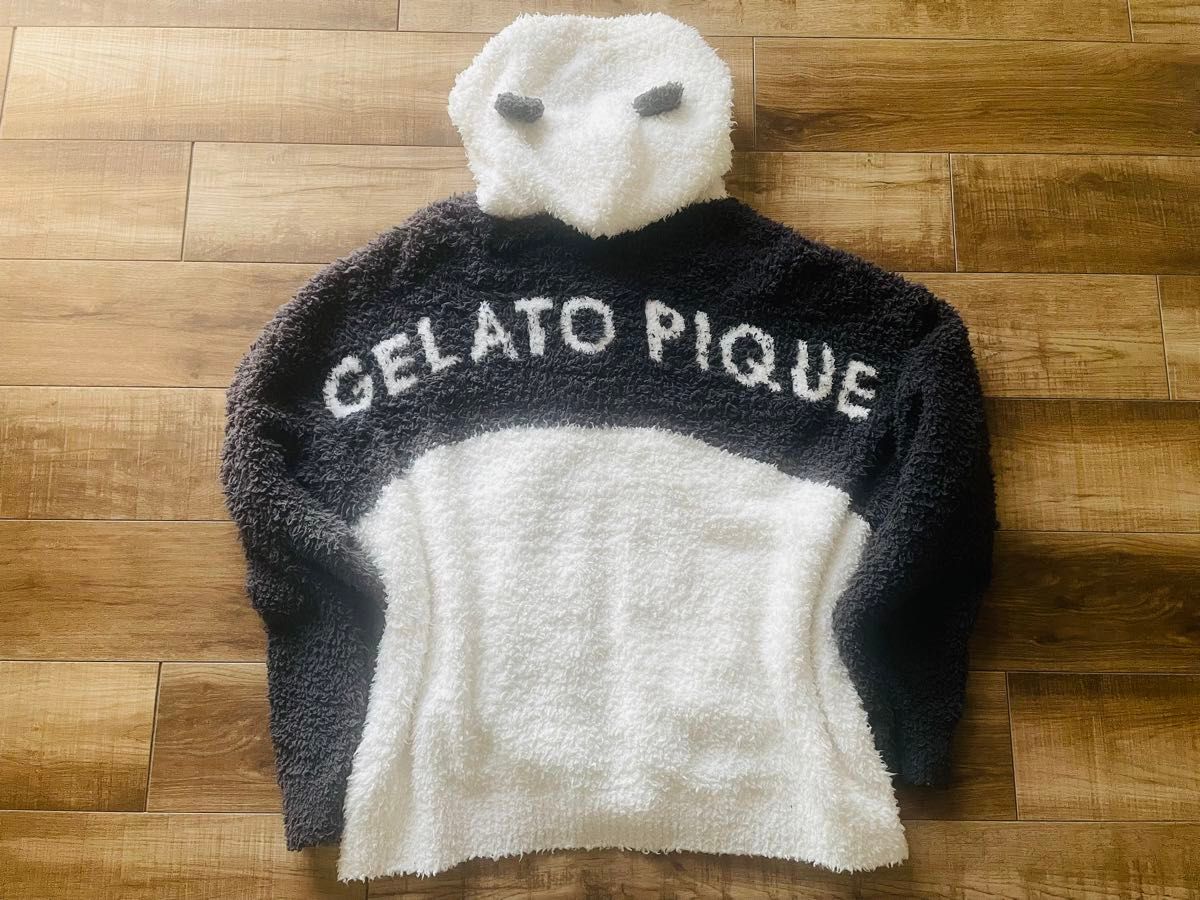 美品】 限定品 ジェラートピケ パンダ パジャマ ルームウェア 美品】 限定品 ジェラートピケ パンダ パジャマ ルームウェア
