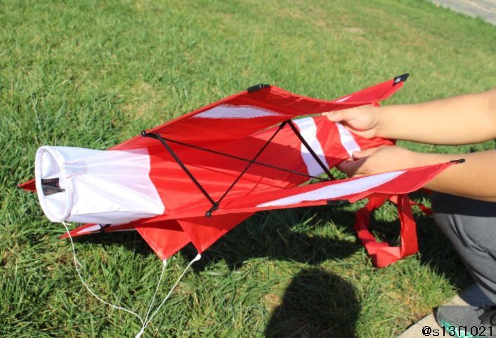 【送料無料】飛行機(jī)型の凧　たこ揚(yáng)げ　スポーツカイト