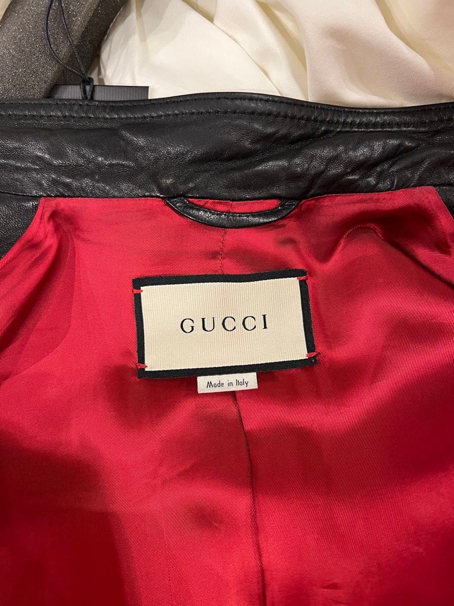 GUCCI ライダースジャケット【1月25日まで】|Yahoo!フリマ(旧 GUCCI ライダースジャケット【1月25日まで】|Yahoo!フリマ(旧