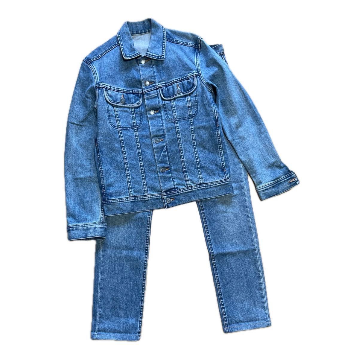 デニム セットアップ A P C アーペーセー ジャケット パンツ XXS デニム セットアップ A P C アーペーセー ジャケット パンツ XXS