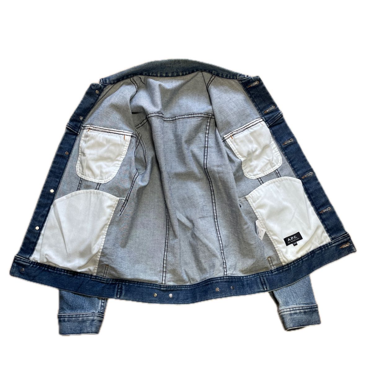 デニム セットアップ A P C アーペーセー ジャケット パンツ XXS デニム セットアップ A P C アーペーセー ジャケット パンツ XXS